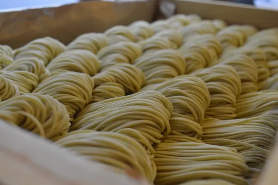 北海道産小麦の自家製麺